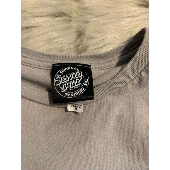 SANTA CRUZ Multi Stripe Girls T-Shirt M - Picture 4 of 6